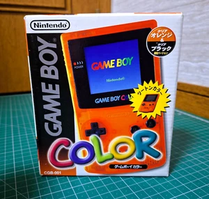 Gameboy Color Daiei Hawks Clear Orange GBC *HOLY GRAIL VERSION - GREAT BOX* Sale - Picture 1 of 5