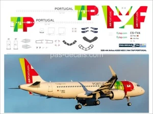 Airbus A320 NEO TAP PORTUGAL 1/144 PAS-DECALS	320-44 New! - Picture 1 of 1