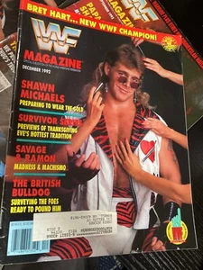 WWF WWE Magazine DECEMBER 1992 Shawn Michaels - World Wrestling Federation - Picture 1 of 3