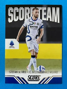 Panini Serie A Score 2021-22 2022 Score Team n.20 Stefan de Vrij INTER - Imagen 1 de 1
