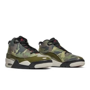 Nike Air Jordan Dub Zero GS "Olive Camo" 311047-200 (2020) Size 7Y NEW - Picture 1 of 7