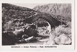 RPPC,Mendoza,Andorra,Arroyo Picheuta,Ronchietto Photo,c.1940-50s - Picture 1 of 1