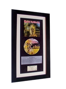 IRON MAIDEN Same Debut 1st CLASSIC CD Album QUALITY FRAMED+EXPRESS GLOBAL SHIP - Picture 1 of 8
