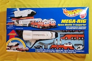 1996 Hot Wheels Mega Rig Space Shuttle Transporter Launch Site Complete Sealed🔥 - Bild 1 von 24