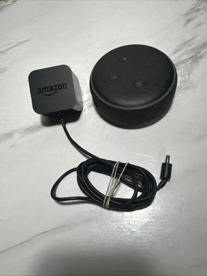 Amazon Echo Dot 3rd Gen Pink/White C78MP8 & Power Supply - Tested and Working - Image 1 of 4