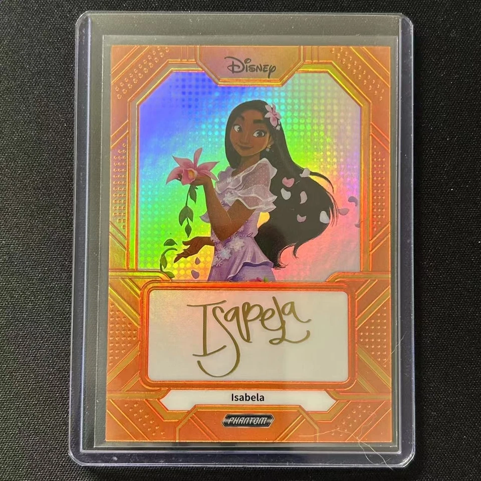 💎2025 KAKAWOW PHANTOM 迪斯尼签名橙色亲笔签名 /50 ISABELA #PD-SIO-31 — 第 1/1 张图片