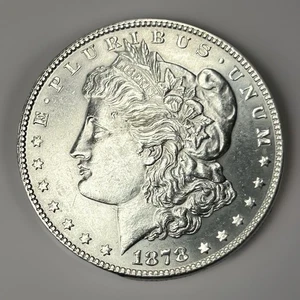 1878 P Morgan Silver Dollar 1878-P 7TF WITH REV OF 78’ STUNNING UNCIRCULATED 💎 - Picture 1 of 10