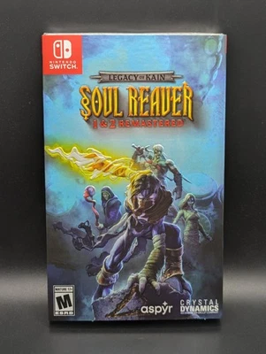 Legacy Of Kain Soul Reaver 1-2 Remastered - Switch Limited Run - Slip Cover- New - Image 1 of 4