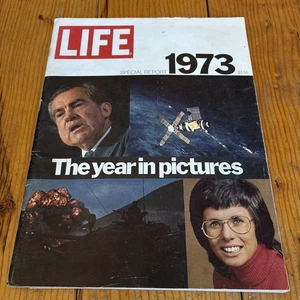 1973 Life Magazine Special Report The Year In Pictures - Very Good Condition - Picture 1 of 6