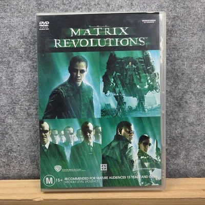 The Matrix Revolutions (DVD, R4, 2003) - image 1 of 3