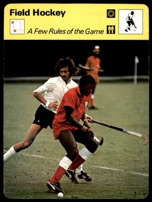 1977 Sportscaster бейсбол #56-09 несколько правил игры - хоккей на траве VG - Изображение 1 из 2