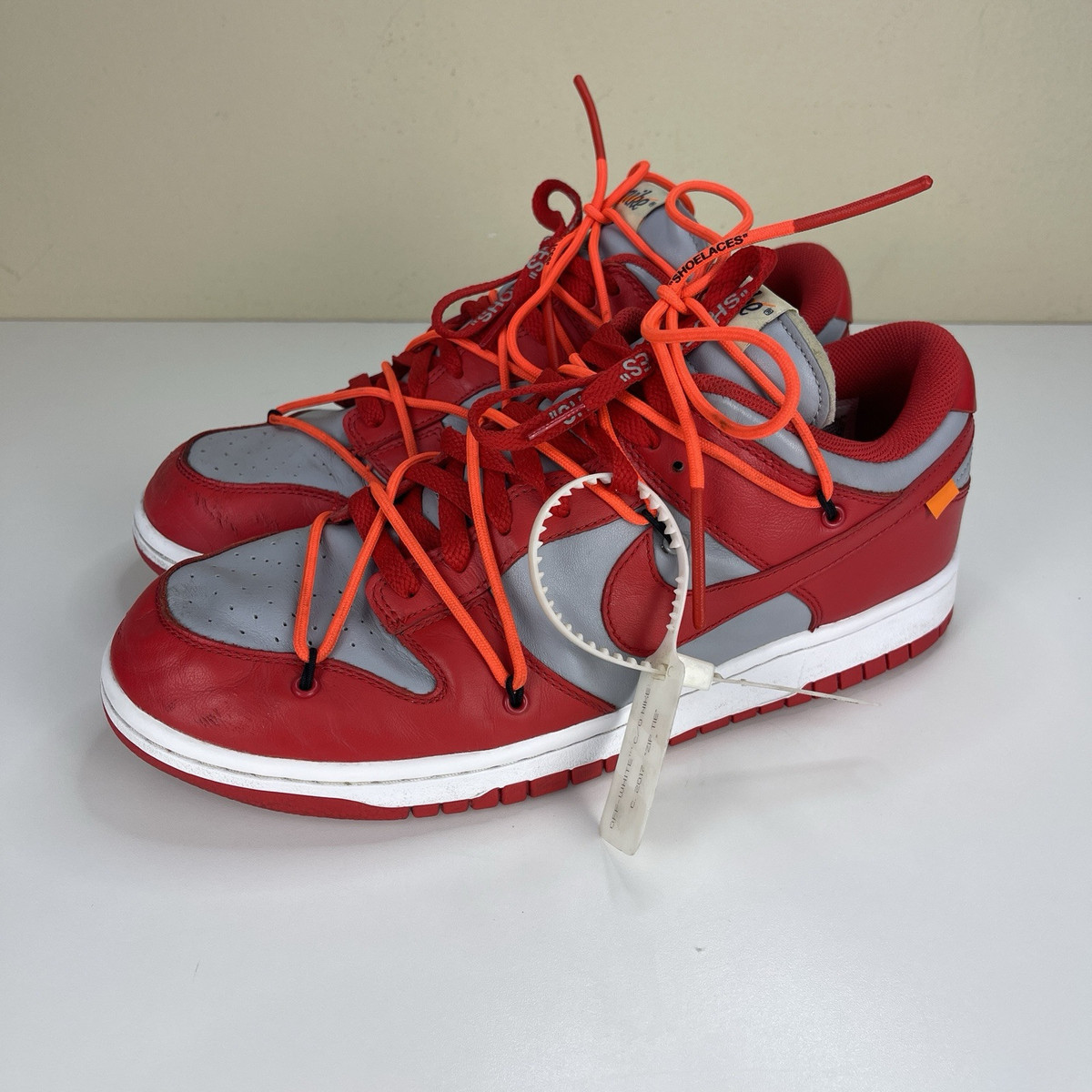 Nike Dunk Low x OFF-WHITE University Red 2019 for Sale Nike Dunk Low x OFF-WHITE University Red 2019 for Sale