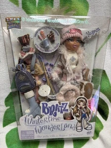 Bratz Yasmin Wintertime Wonderland Doll w/Ski Gear Pink White Used - Picture 1 of 9