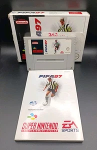 FIFA 97 en EMBALAJE ORIGINAL e instrucciones SNES Super Nintendo - Imagen 1 de 11