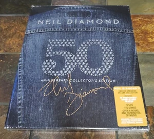 NEIL DIAMOND - 50th Anniversary Collector's Edition - 6 CDs and 92 Page Book Set - Imagen 1 de 2