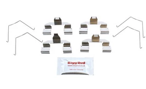 Front Brake Caliper Pad Fitting Kit for Mazda 6 2002-2007 (H1607) - Picture 1 of 3