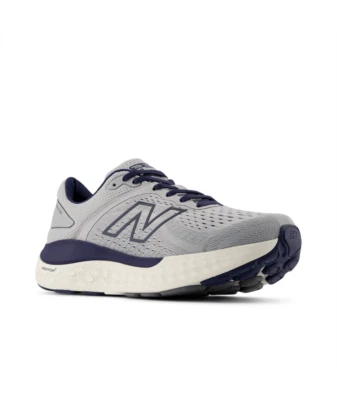 New Balance Men's Fresh Foam X 1540V4 Running Shoes, Quartz Grey/Navy (Multiple - Image 1 of 4