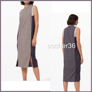 VESTIDO LULULEMON TAKE THE MOMENT X ROBERT GELLER TALLA XL CON BOLSA DE REGALO NUEVO CON ETIQUETAS $168 - Imagen 1 de 5