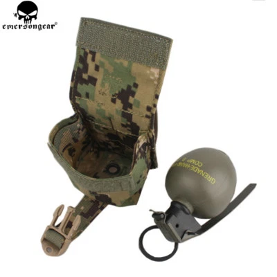 Emerson LBT Style Single Frag Grenade Pouch Tactical Compass Kit Bag Gear Molle - image 1 of 4