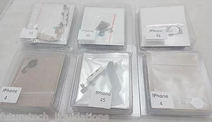 LOT DE 299 BOUTONS HOME APPLE IPHONE 4/4S + PORTS DE CHARGE - Photo 1 sur 3