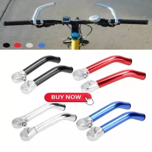 1 par de barras de extensión de manillar de aleación de aluminio nuevas, manillar de bicicleta de montaña - Imagen 1 de 16