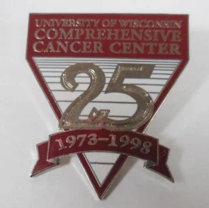 University of Wisconsin Comprehensive Cancer Center 25th Anniversary Anstecknadel - Bild 1 von 5