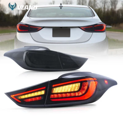 VLAND LED Tail Lights For 2011-2016 2015 Hyundai Elantra Sequential Turn Signal — 第 1/4 张图片