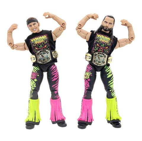 All Elite Wrestling AEW UNRIVALED 2 Pack - The Young Bucks - 6-Inch Matt Jack Cover