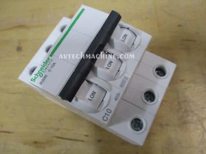 Schneider None-Fuse Breaker 3P 10A C A9K24310-3P10AC - Picture 1 of 4