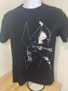 Miyavi 2014 Slap The World Tour Shirt Medium Black T Shirt Japan Rock RARE - Picture 1 of 7