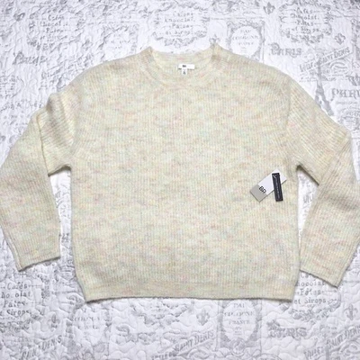 BP Marl Pullover Sweater Chunky Drop shoulder Crewneck Long Sleeve Small - Image 1 of 4