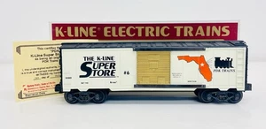 K-Line Superstore #6 PDK Trains Classic Boxcar Limited #062 w/ COA K-910006 LN - Picture 1 of 12