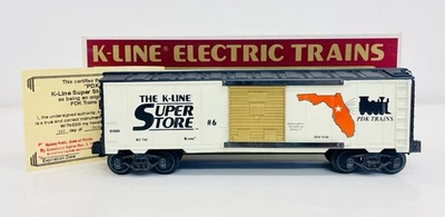 K-Line Superstore #6 PDK Trains Classic Boxcar Limited #062 w/ COA K-910006 LN - Image 1 of 4