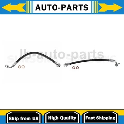 2X Rear Brake Line Hose Sunsong For For INFINITI G35 2003 2004 2005 2006 2007 - Image 1 of 4