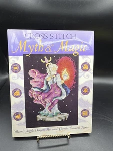 Kreuzstich Mythos & Magie Zauberer Engel Drachen Meerjungfrauen Cherub Einhorn Feen - Bild 1 von 6