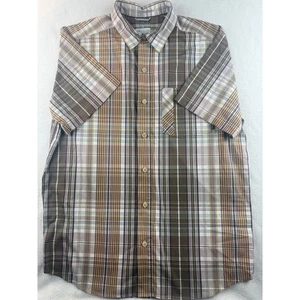 Camicia Columbia Omni-Wick a quadri con bottoni manica corta evaporazione avanzata L - Foto 1 di 10