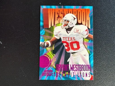 Bryant Westbrook 1997 Skybox Impact Rookie Texas Longhorns 135/150 E24 - Image 1 of 2