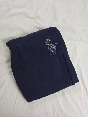 Polo Ralph Lauren Pants Youth Medium 10-12 Navy Jogger Sweatpants Big Pony Logo - Image 1 of 4