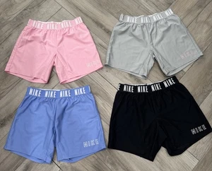 Nike Girls' Dri-fit Trophy graphic Running Shorts Size L lot of 4 - Picture 1 of 12