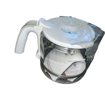 Black & Decker 12 tazas jarra café olla de vidrio de repuesto blanca DLX850/DLX900 Foto 1 de 4