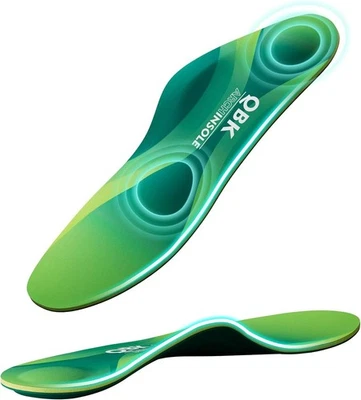 Orthesen-Einlegesohlen verbesserte Fußgewölbe-Mittelfußstütze Fußschmerzen Calcaneal-Massage QBK