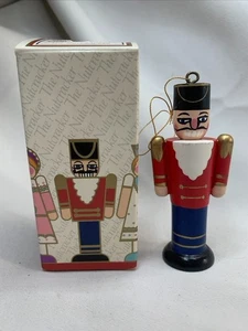 Wooden Avon Ornament 1984 The Nutcracker Collection The NUTCRACKER - Picture 1 of 5