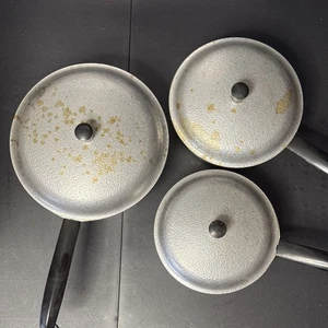 Vintage Hammercraft Club Hammered Aluminum Pots and Lids Set 3, 2, & 1.5qt - Picture 1 of 18