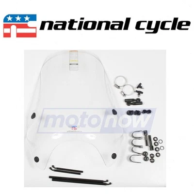 National Cycle Street Shield for 2015-2016 Kawasaki EN650 Vulcan S - us Foto 1 de 4