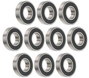 Rodamiento de bolas 638 2RS 8 mm también conocido como 6382RS o 638-2RS. Paquete de 10 mmX28 mmX9 mm - Imagen 1 de 5