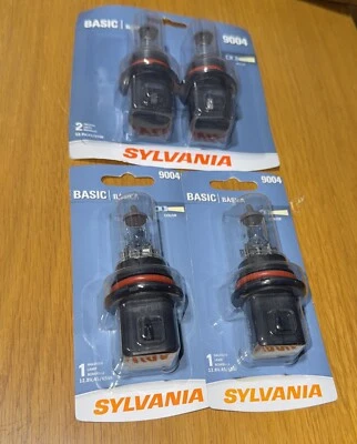 PACK DE 2 SYLVANIA - 9004 Faros Halógenos Básicos (2 lámparas/ea, 4 en total) Foto 1 de 4