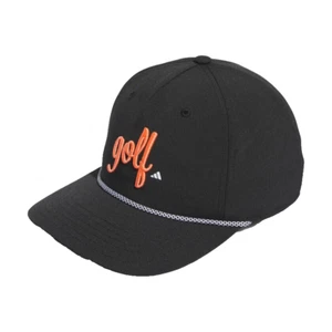 Neu Adidas Golf Damen 5 Panel Schrift verstellbarer Riemen schwarz Mütze-HS5465 - Bild 1 von 1