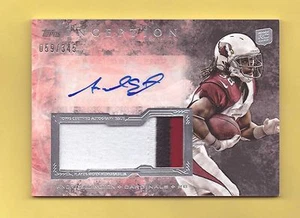 2013 Topps Inception ANDRE ELLINGTON Rokie Patch Auto 59/345 SP RPA Cardinals - Picture 1 of 1