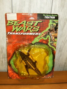 RARE ERROR Beast Wars Transformers Iguanas on Tigatron Card - Picture 1 of 11
