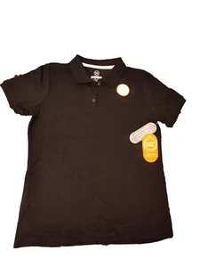 Wonder Nation Girl’s School Uniform S/S Polo Shirt; Black, Sz:XL14-16 - Picture 1 of 5